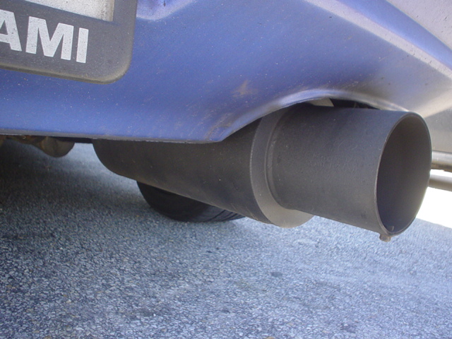 black n1 muffler