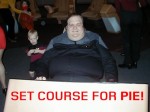 set course for pie
